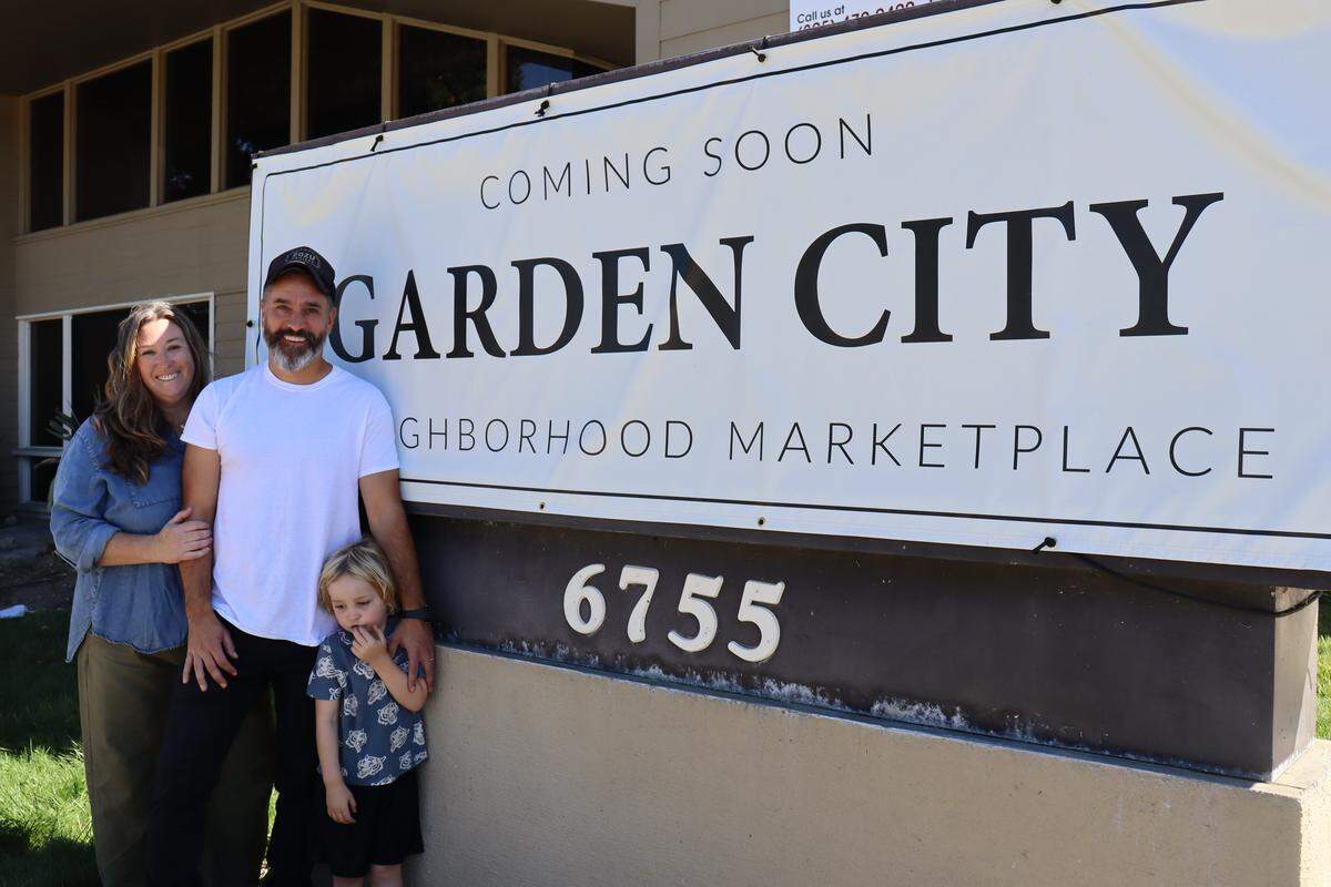 Tom and Rebecca Nearing are the owners of Garden City Market, coming to 6755 El Camino Real in Atascadero in the spring 2026 — but not without the help of their son youngest son, Maverick.