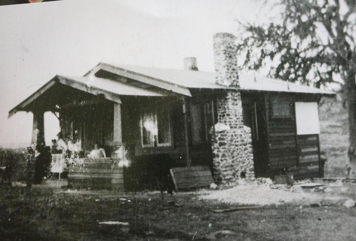 Candy Nachel has a historic photo of her house from 1922 in the era before vineyards covered nearby hillsides.