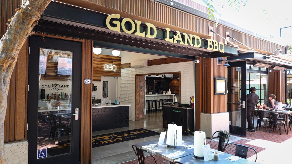 Gold Land BBQ has moved into a larger space in The Creamery in San Luis Obispo. They specialize in smoked meats and offer a breakfast menu, plus dine-in and carry-out options.