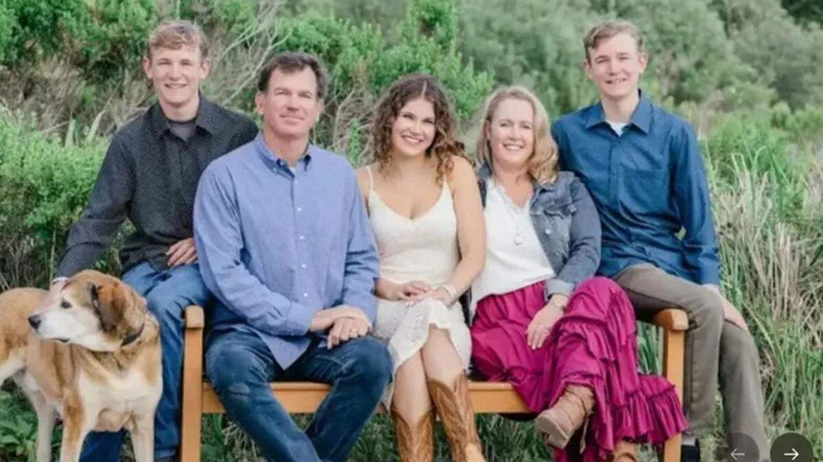 Jay and Kristen Ruskey and their children — Kasurina, Sean and Aiden. The San Luis Obispo County Sheriff’s Office is investigating Jay and Kristen’s deaths on Sunday, Feb. 8, 2025, in Cambria.