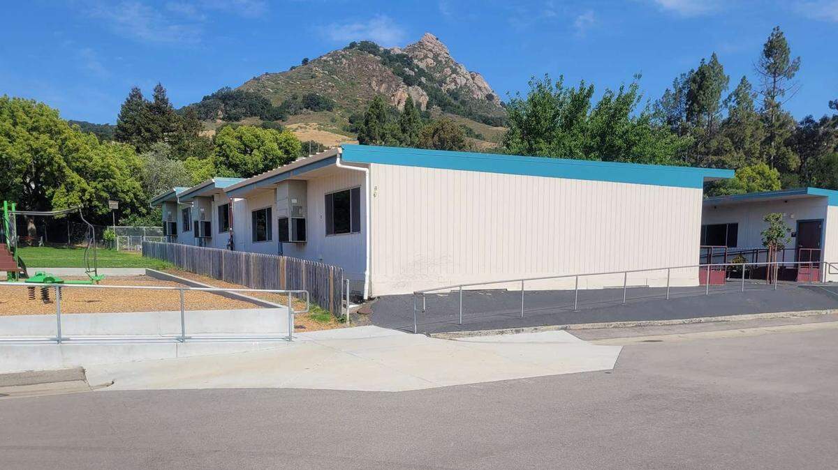Bishop Peak Elementary School, built in 1950, is among the aging campuses in the San Luis Coastal School District that will be modernized if Measure C-22 passes.