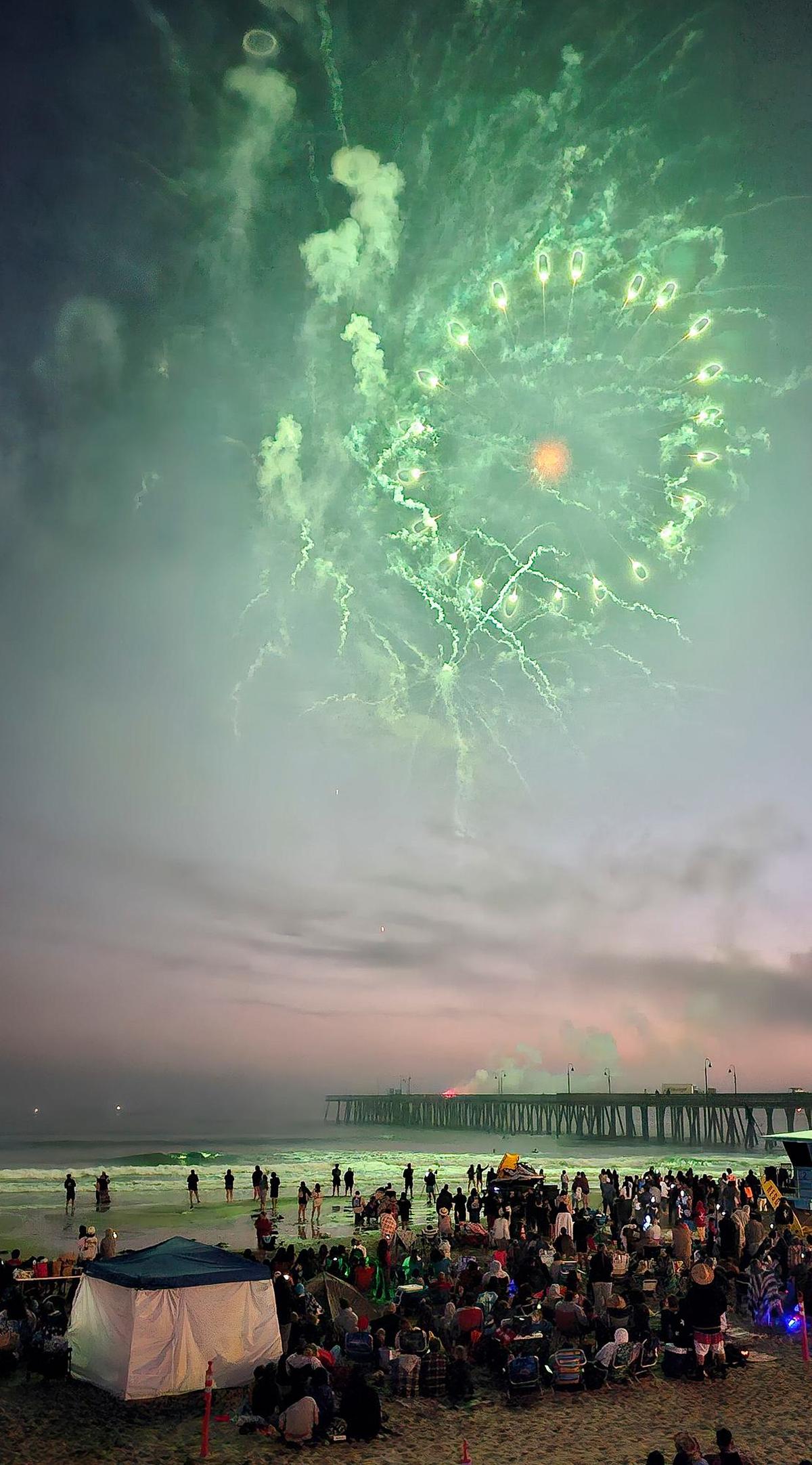 Mild weather and clear skies drew thousands of people to enjoy the City of Pismo Beach’s annual Fourth of July Celebration and fireworks display event on July 4, 2024.