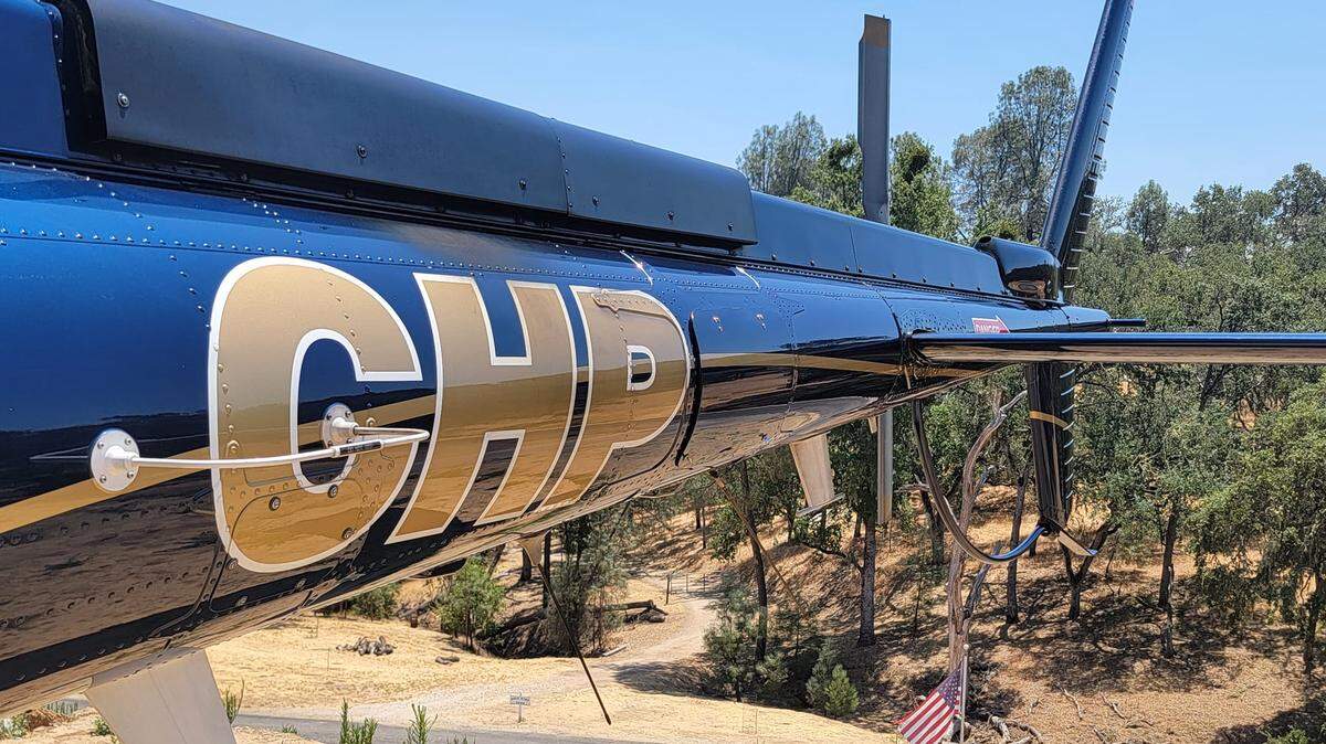 The CHP’s H-70 helicopter responded to an ATV rollover at Running Deer Ranch near Lake Nacimiento on Thursday, June 11, 2024. A man suffered a broken arm.