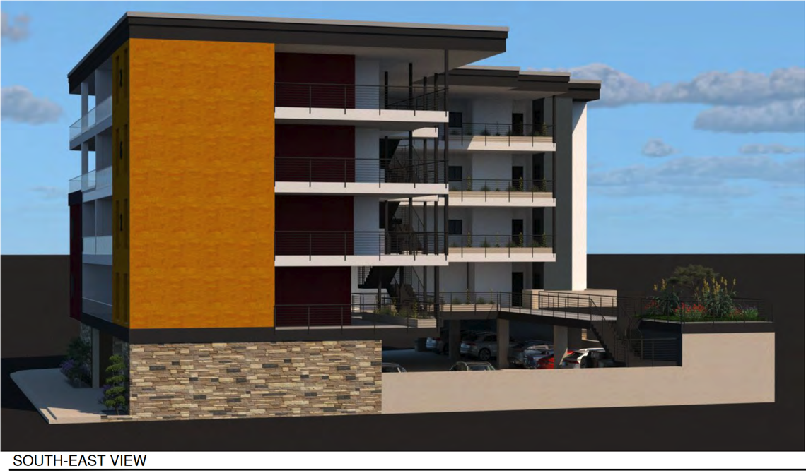 Bella Vista Villas, a 20-unit condominium building with parking and commercial space on the second floor, got approval from the Grover Beach Planning Commission on Tuesday, Sept. 2, 2025. The project includes two affordable units and will sit on a 0.24-acre lot at 261 Rockaway Ave.