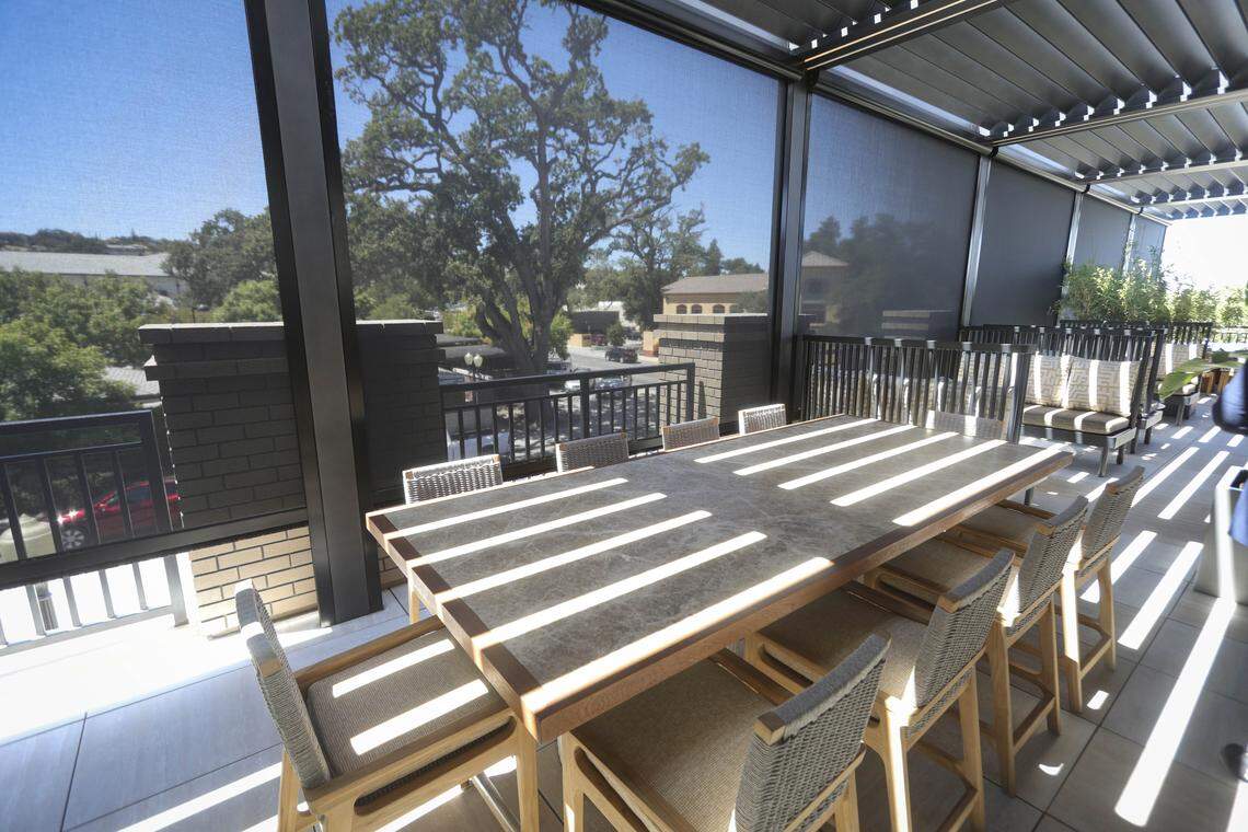 Baja themed Esperanza rooftop bar. Ava Hotel in Paso Robles had a ribbon cutting and showed off their 151 rooms, rooftop bar and saltwater pool seen here on Aug. 20, 2025.