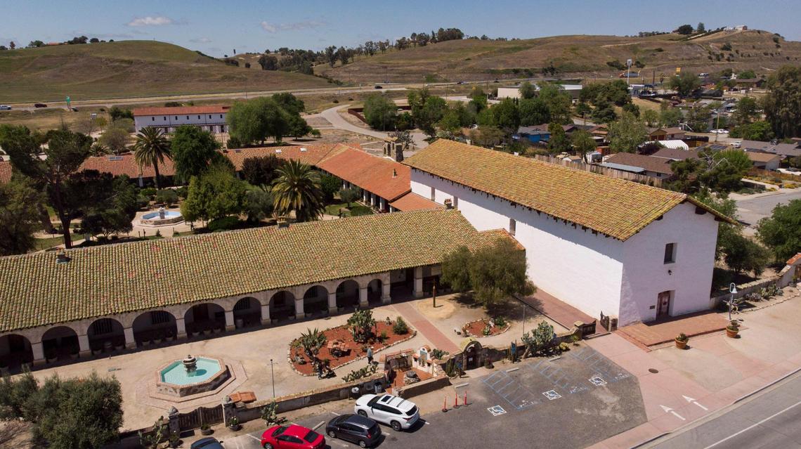 Mission San Miguel as seen on April 18, 2025.