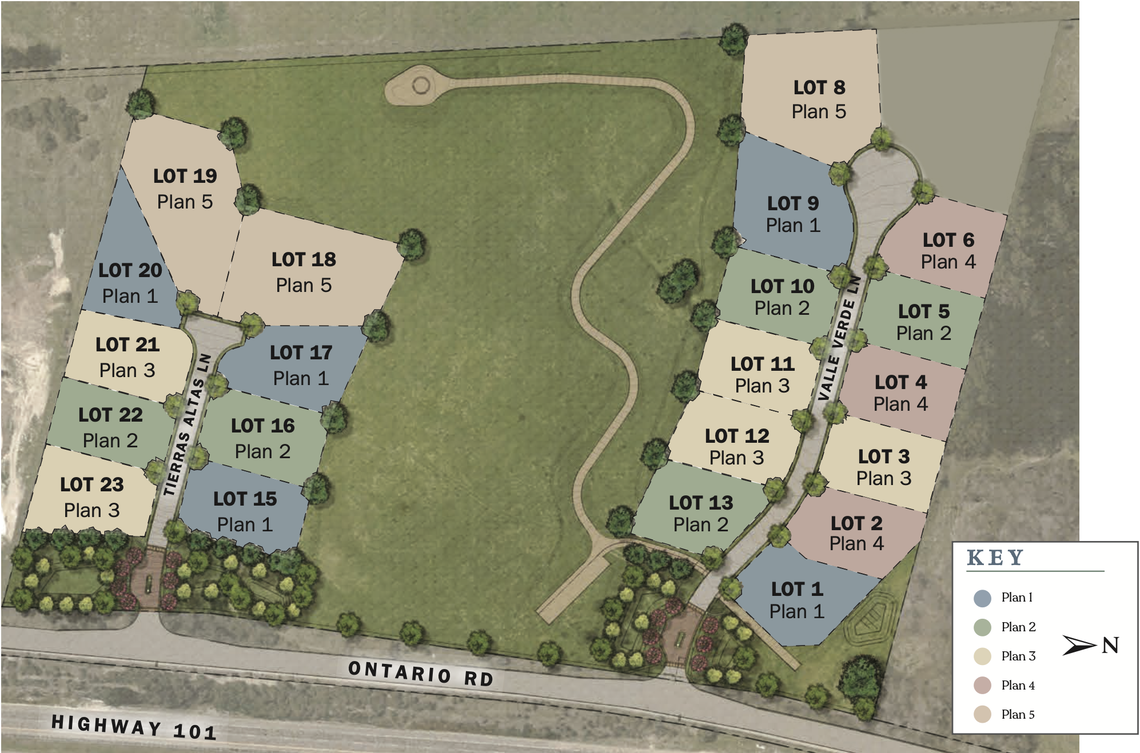 A gated community consisting of 21 luxury homes from Coastal Community Builders will open near Highway 101 and Avila Beach in 2025.
