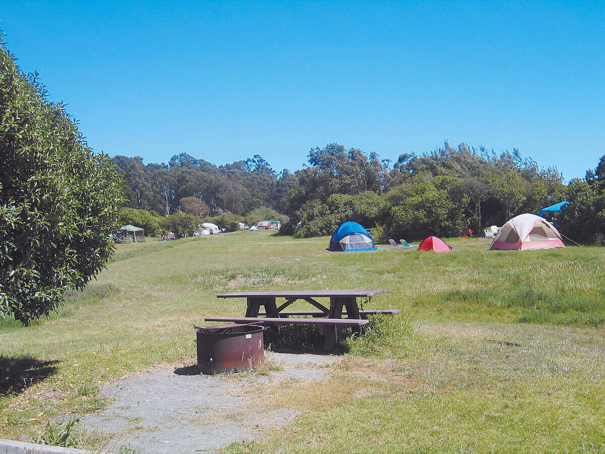 Pismo State Beach’s North Campground has a campfire center.