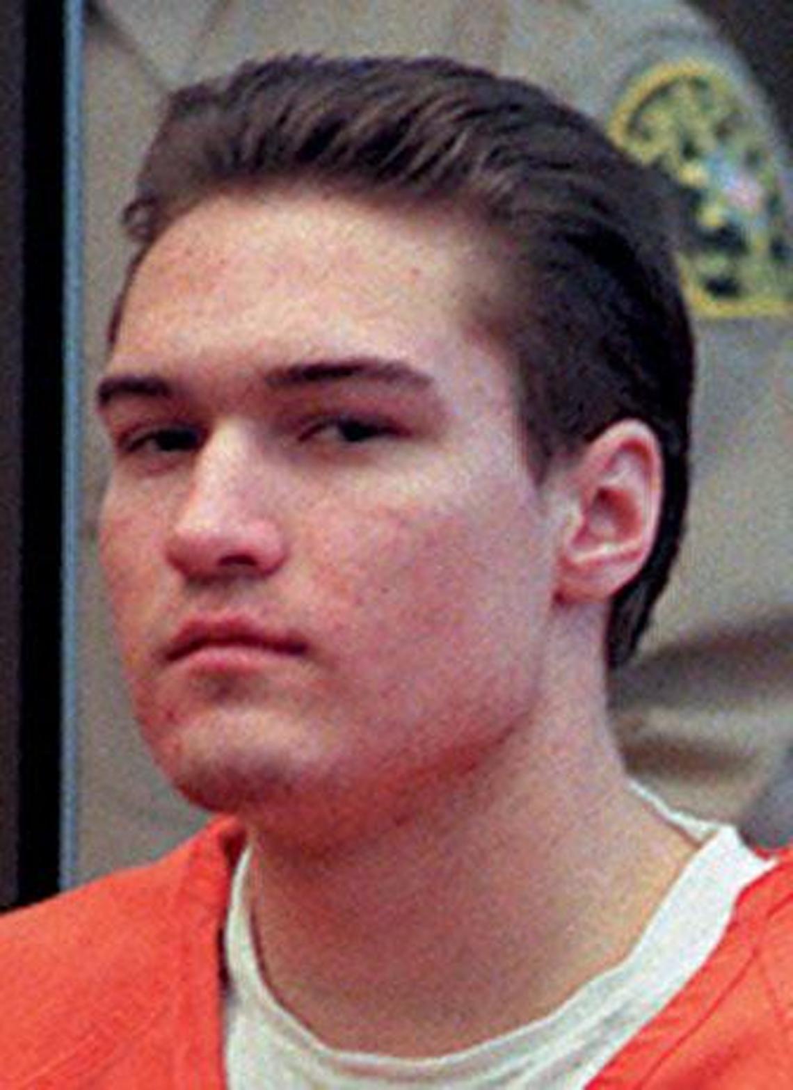 Jacob Delashmutt, then 17, in San Luis Obispo Superior Court in October 1997.