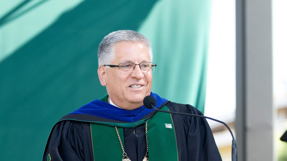 Cal Poly kicked off graduation weekend with three ceremonies on June 15, 2024. The university expects to celebrate more than 6,300 graduates throughout the weekend. Cal Poly State University president, Jeffrey Armstrong, congratulates all the students.