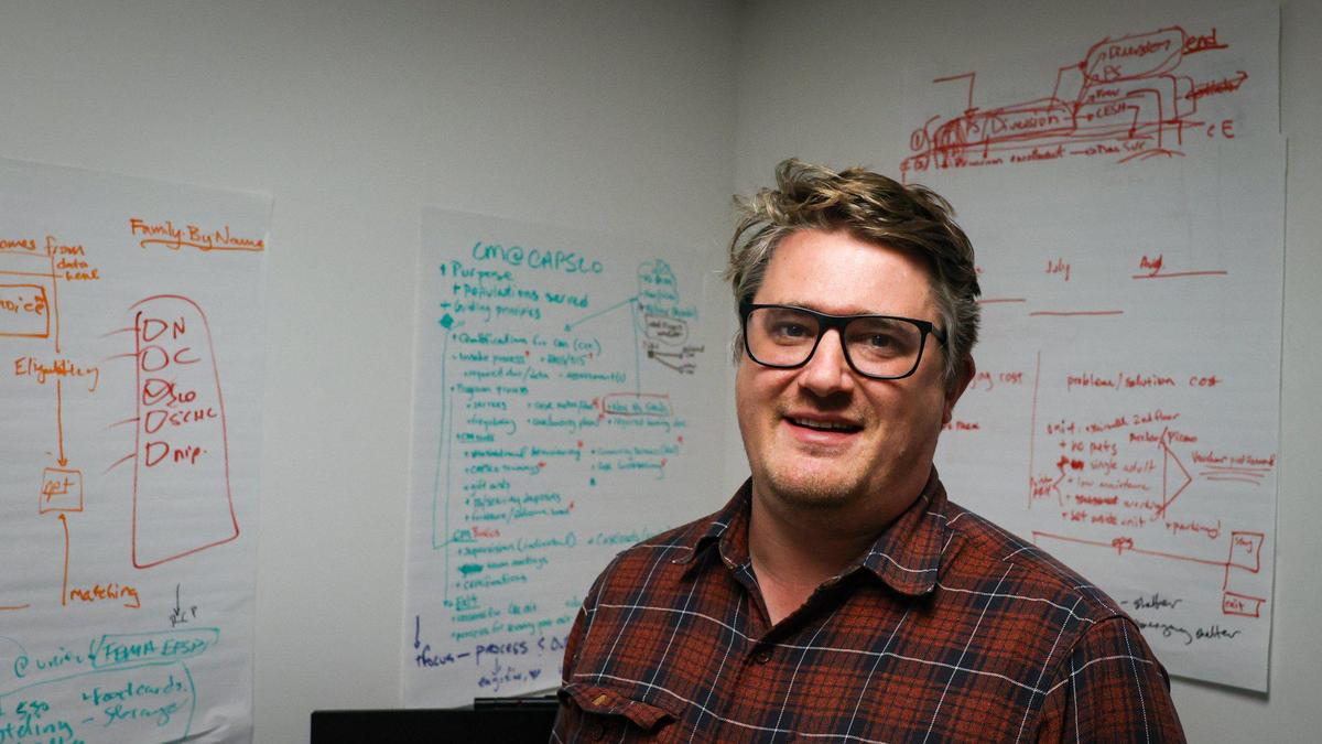 Jack Lahey is Director of Homeless Services at CAPSLO, working at 40 Prado homeless services center in San Luis Obispo.