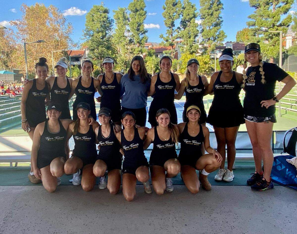 The San Luis Obispo High School girls tennis team won the 2023 Division 1 Central Section Championship.