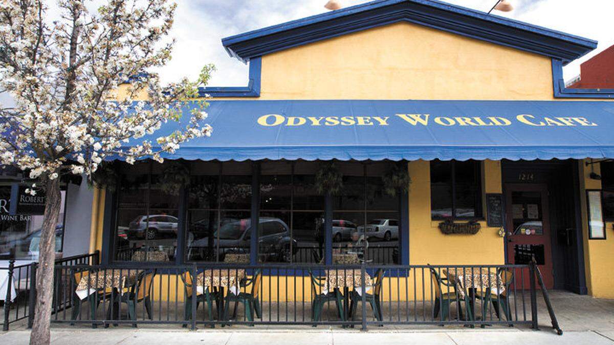 Odyssey World Cafe opened in 1997 on Pine Street in Paso Robles. It’s now open for takeout.