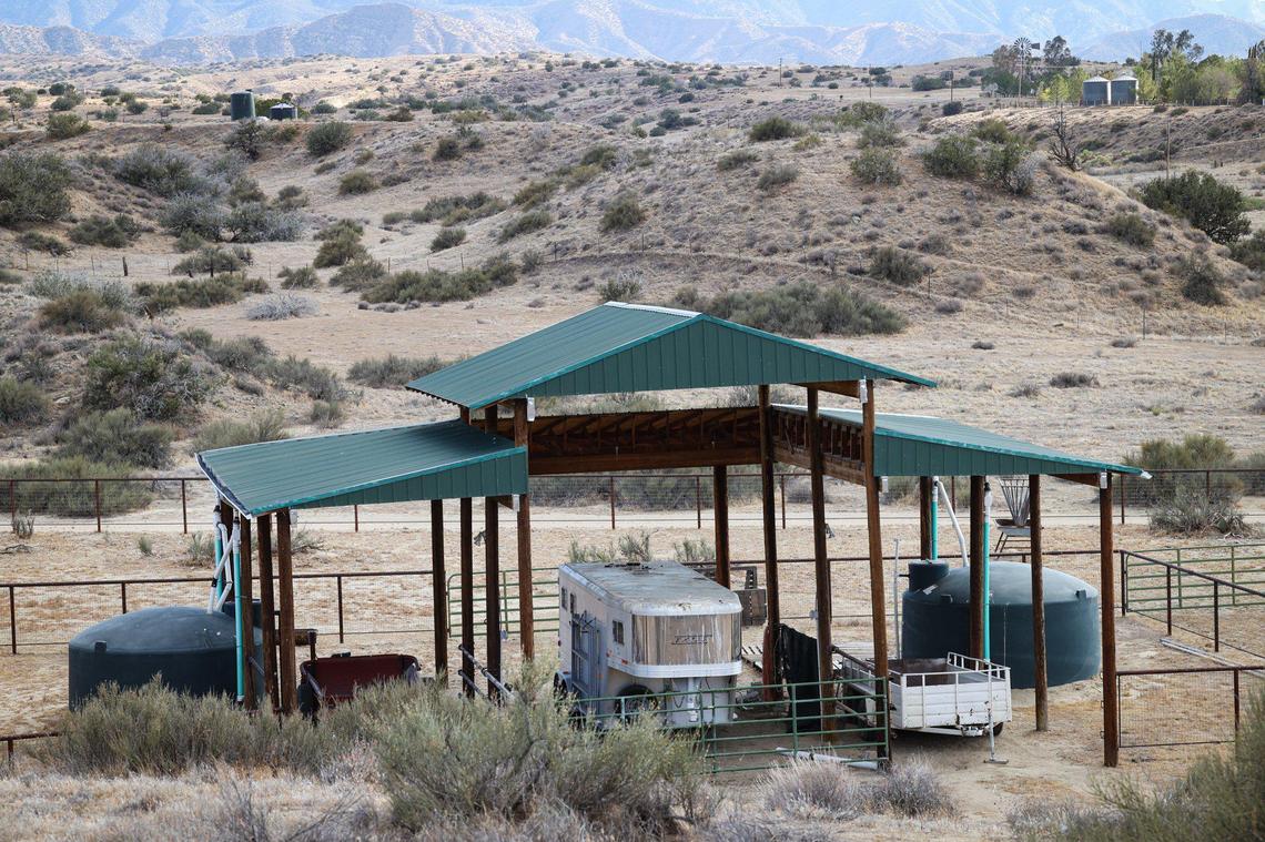Water levels in wells around the Cuyama Valley have been falling for years but the water intensive carrot crop dominates plantings at the Eastern corner of Santa Barbara and San Luis Obispo counties. Scenes from June 22, 2022.
