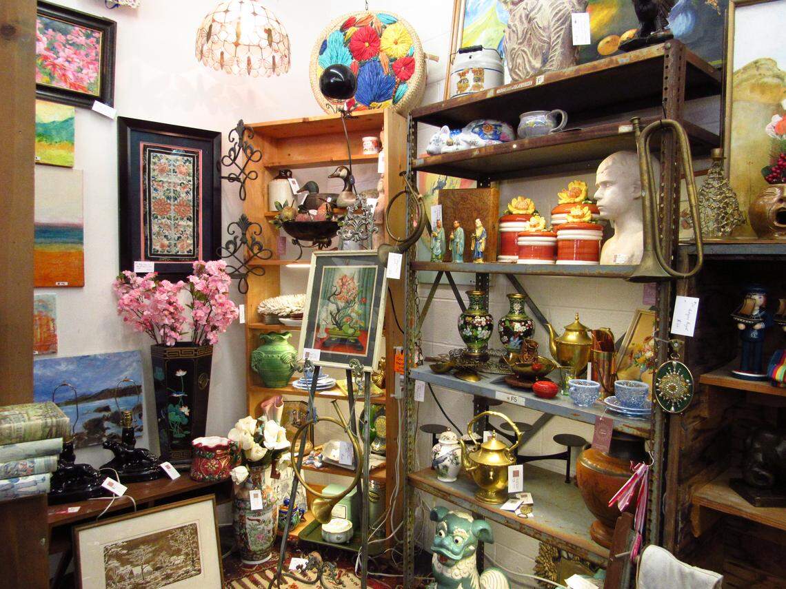 Local vendors around San Luis Obispo County have a corner at Monterey Street Vintage & Antiques, selling antiques from all over the world.