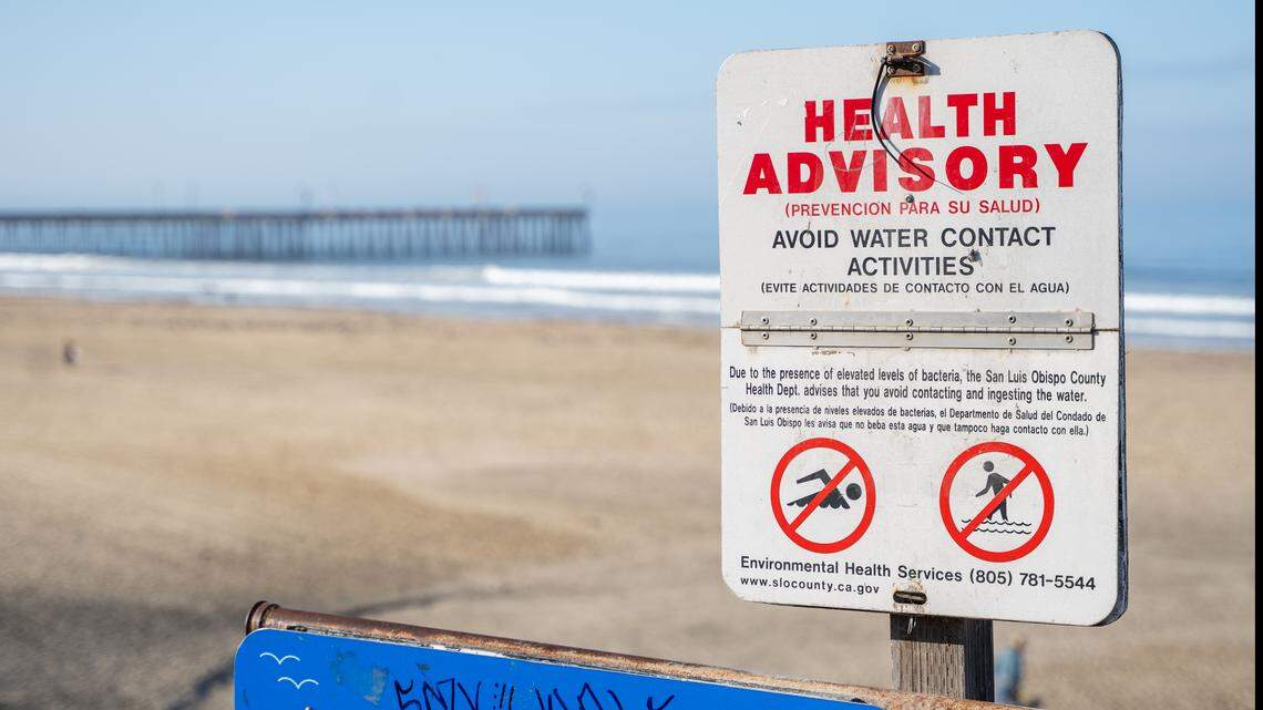 County warns of fecal bacteria detected in ocean water off Pismo Beach