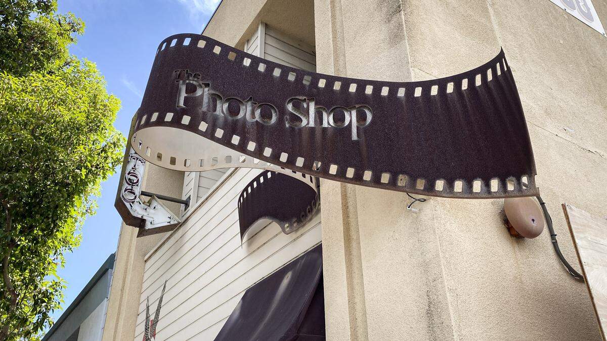 Peggy Mesler, in San Luis Obispo, has provided answers to people with their photographic questions for 30 years as founder/owner of The Photo Shop. Seen here on July 28, 2025.