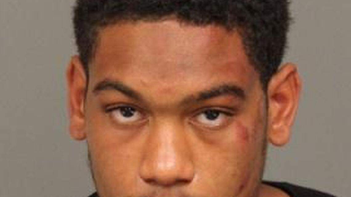 Cameron Marcel Akins, 19, of Monrovia was arrested Sunday, Aug. 10, 2014, on suspicion of robbery with a firearm, assault on a police officer and resisting arrest. Original story »