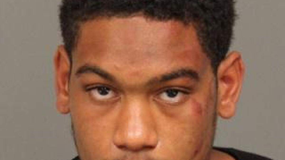Cameron Marcel Akins, 19, of Monrovia was arrested Sunday, Aug. 10, 2014, on suspicion of robbery with a firearm, assault on a police officer and resisting arrest. Original story »