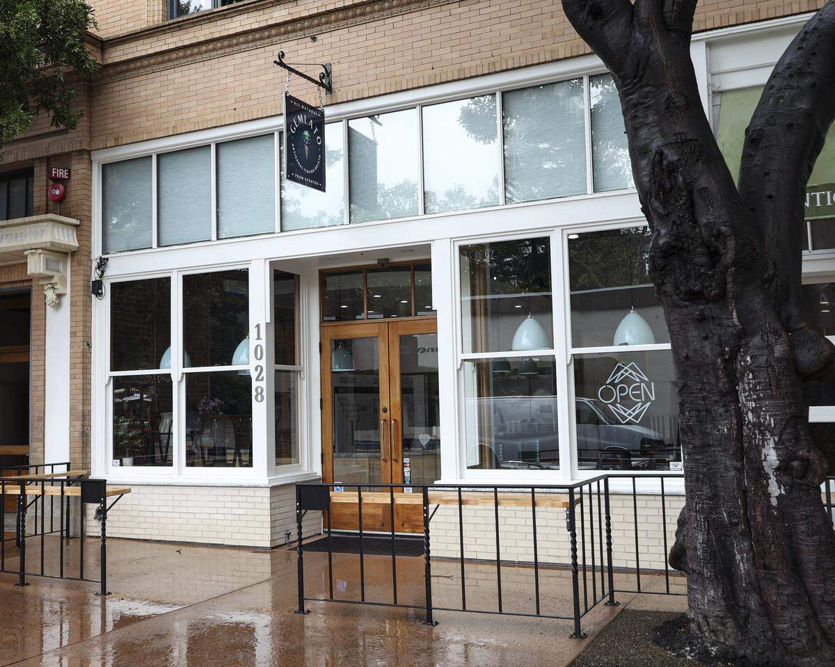 Gemlato makes their gelato from scratch. It  just opened on Chorro St. in San Luis Obispo, seen here on Feb. 19, 2026.