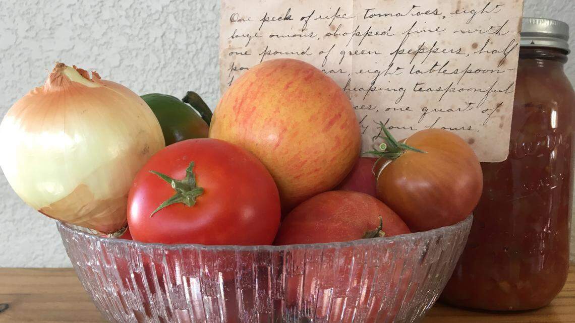 Homemade chili sauce the perfect combination for the end of summer, beginning of fall