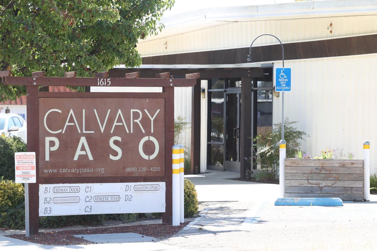 Calvary Paso is located on Commerce Way in Paso Robles.