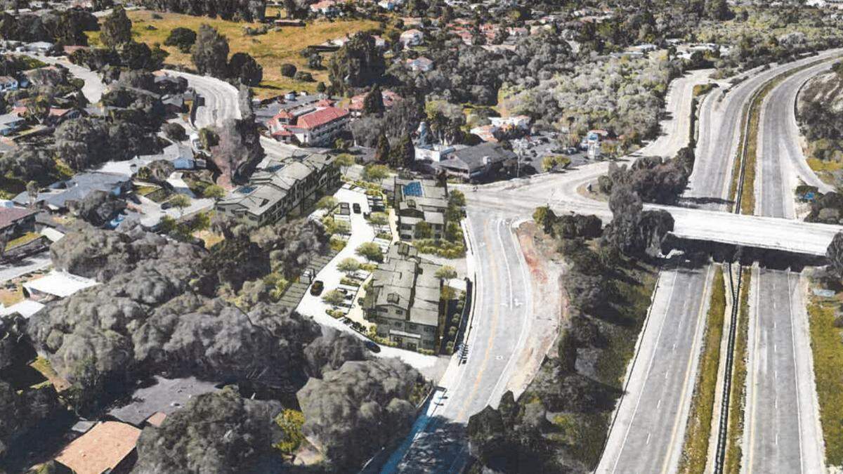 Concept art from RRM Design shows the layout of a 63-unit Housing Authority of San Luis Obispo affordable housing project at 700 N Oak Park Boulevard. HASLO executive director Scott Collins said the project is likely to break ground in early December.