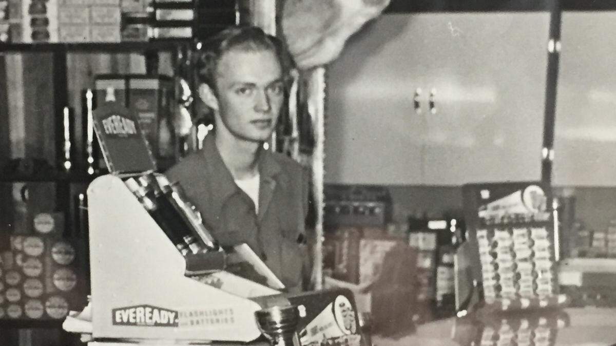 Wally Lewis worked at Miner’s Ace Hardware in Grover Beach for 66 years before he retired in 2022.