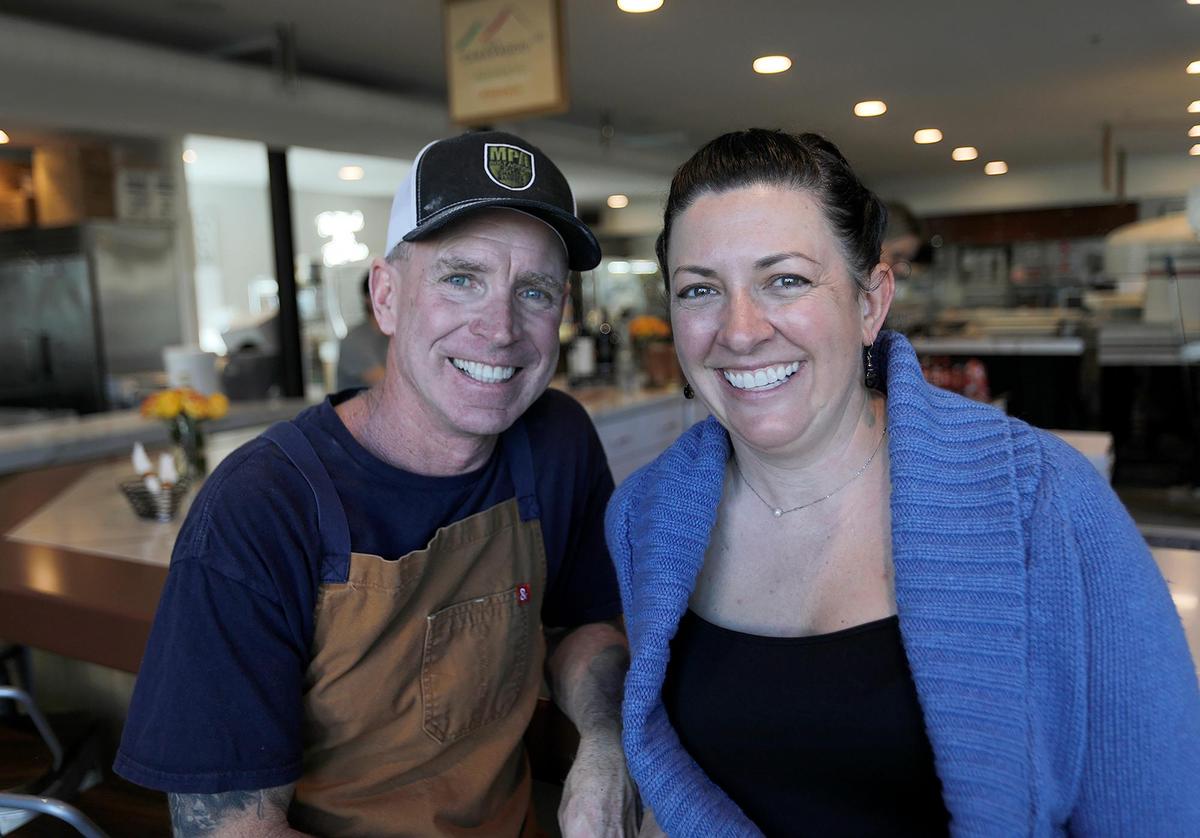 Drs. Kathryn and Pat Haran opened a new Neopolitan pizza establishment named Via Carvaggio 147 in Paso Market Walk in Paso Robles, CA.