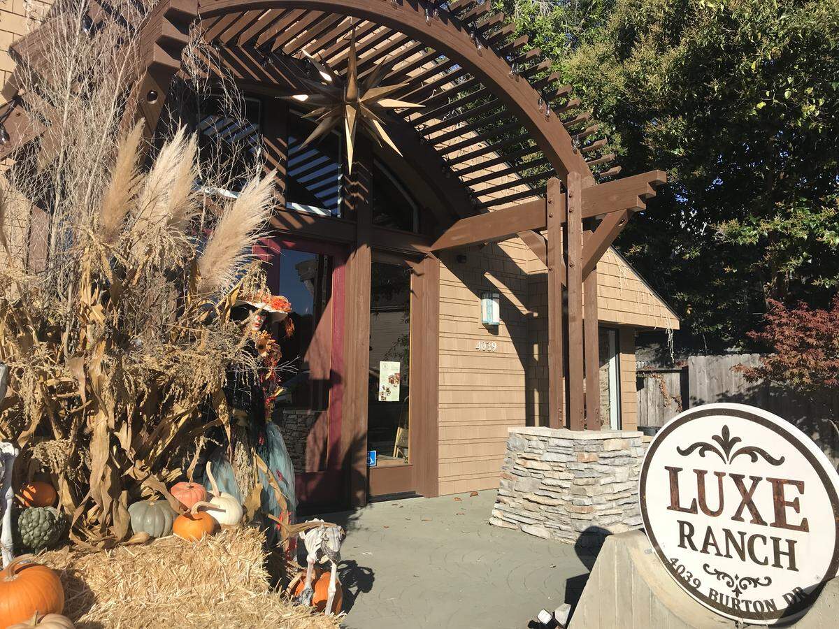 Luxe Ranch Western Outfitter in Cambria carries cowboy-vibe clothing, furniture, accessories, hats and more.