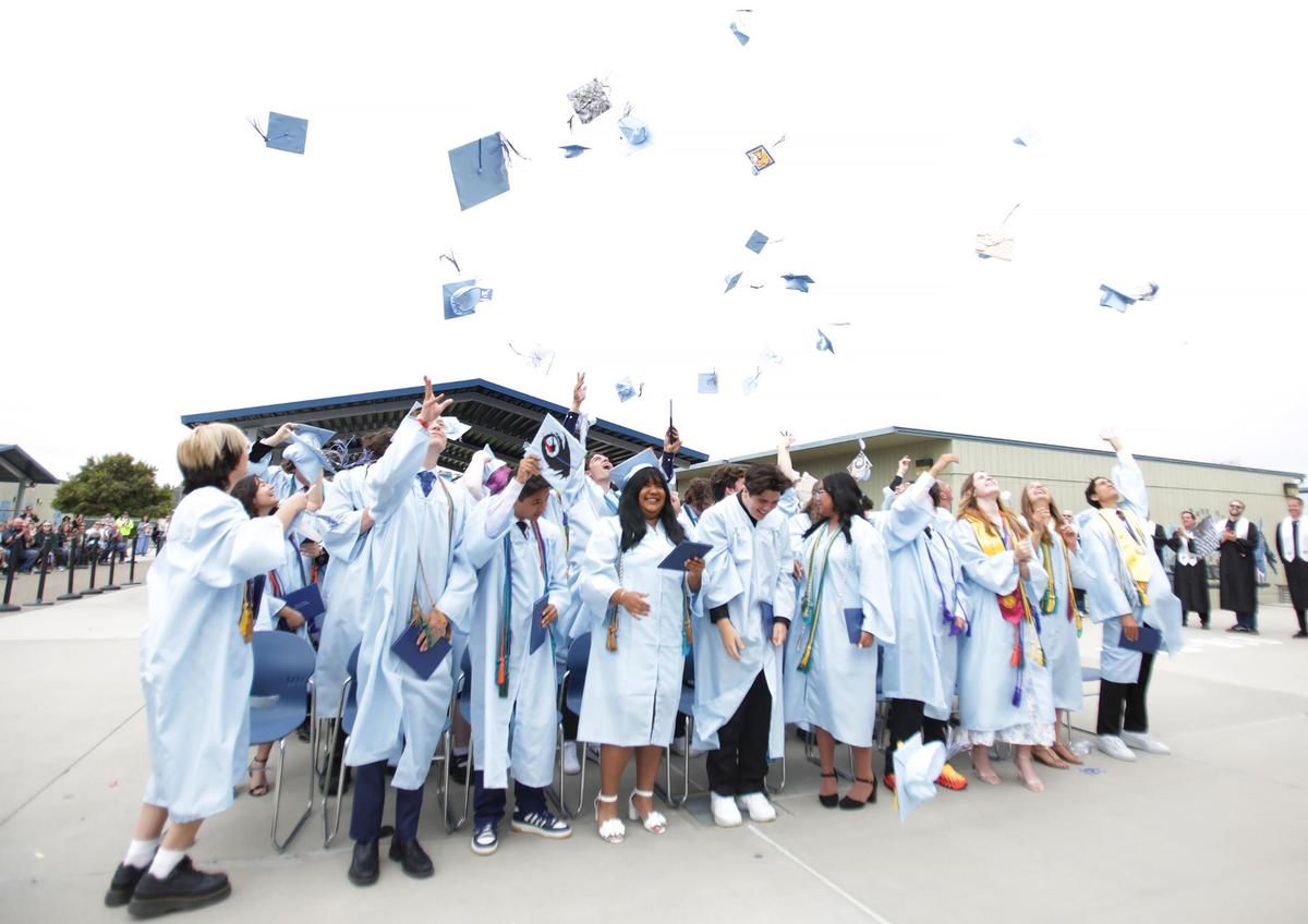 Central Coast New Tech High School honored 57 graduates in the Class of 2025 on June 7, 2025. Students are heading to schools like UC Davis, Cal Poly and UC Berkeley.