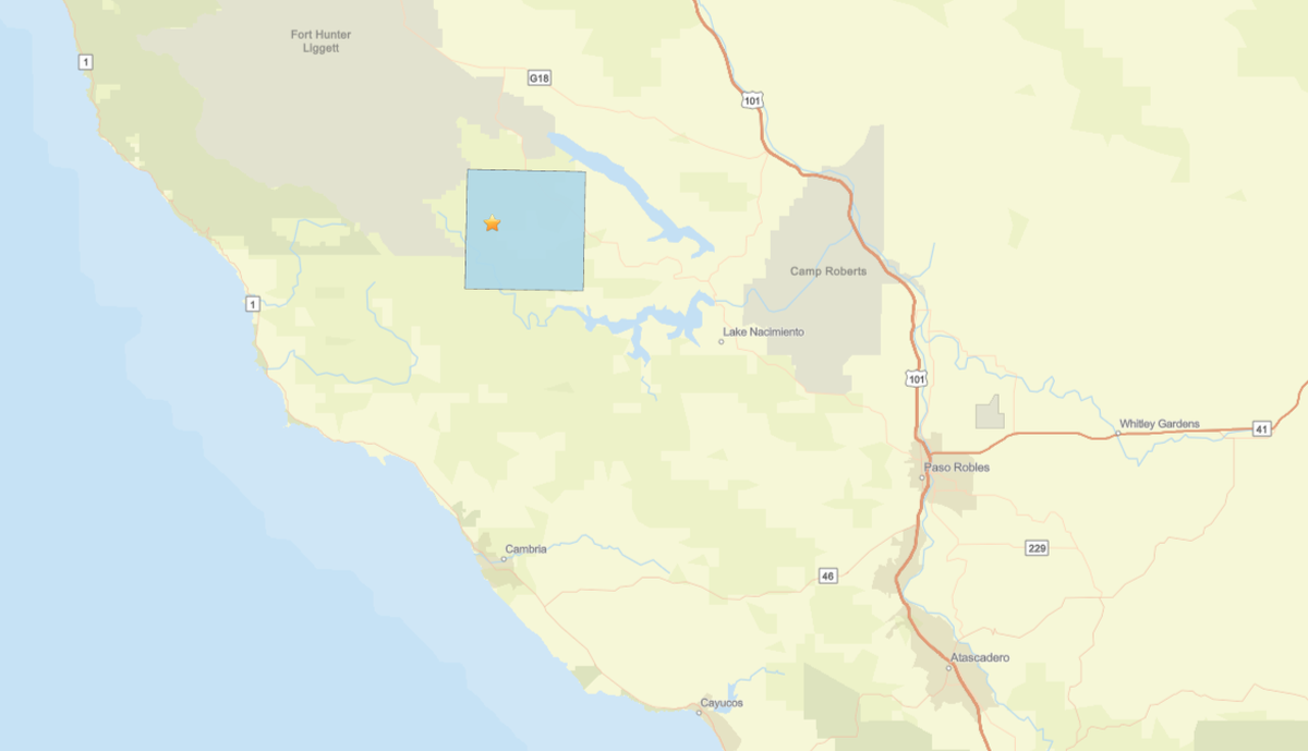 A 2.7-magnitude quake near San Simeon shook San Luis Obispo County on Dec. 4, 2025.