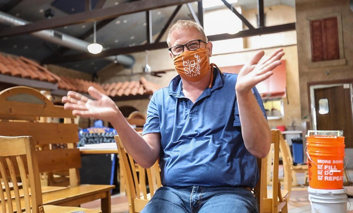 Downtown San Luis Obispo restaurants are slowly opening. Greg Holt, owner of Big Sky Restaurant in San Luis Obispo, said he would love to reopen immediately but needs to reorganize the restaurant to maximize space first.