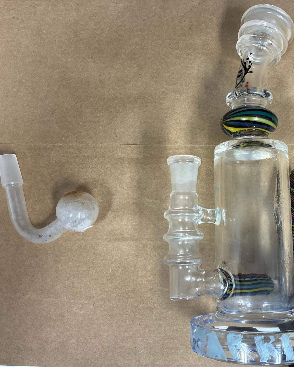 A woman with prior interactions with law enforcement allegedly stole a TV from a San Luis Obispo apartment complex on Sept. 17, 2025. Police found a glass bong and suspected methamphetamine in her apartment on Sept. 18, 2025.