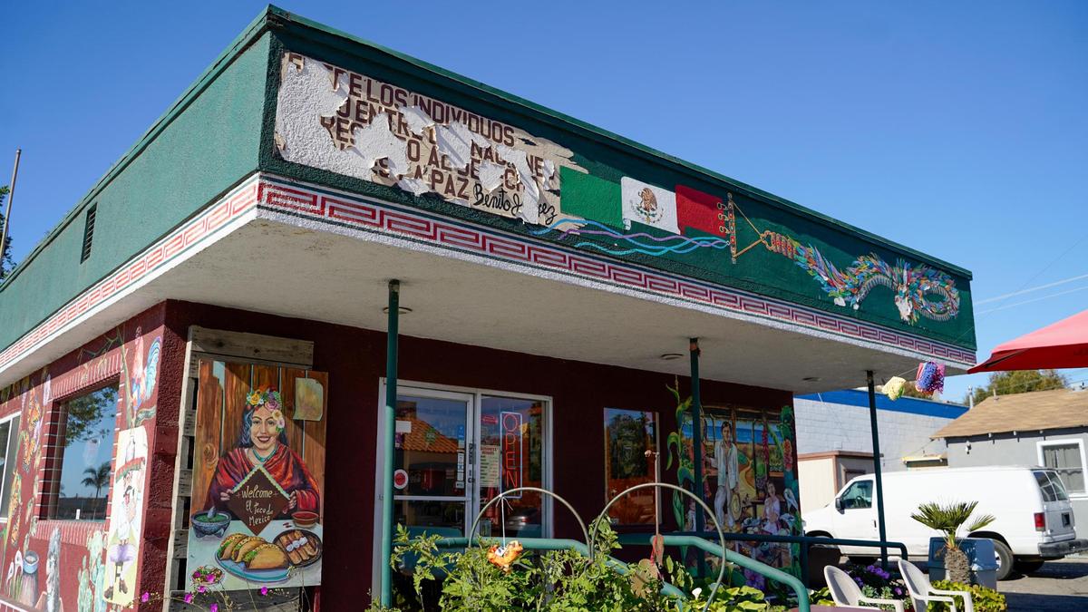 El Taco De Mexico closed Jan. 23 after business slowed down due to construction on West Grand Avenue in Grover Beach that started in the summer of 2024, pictured here Jan. 9, 2025. 
