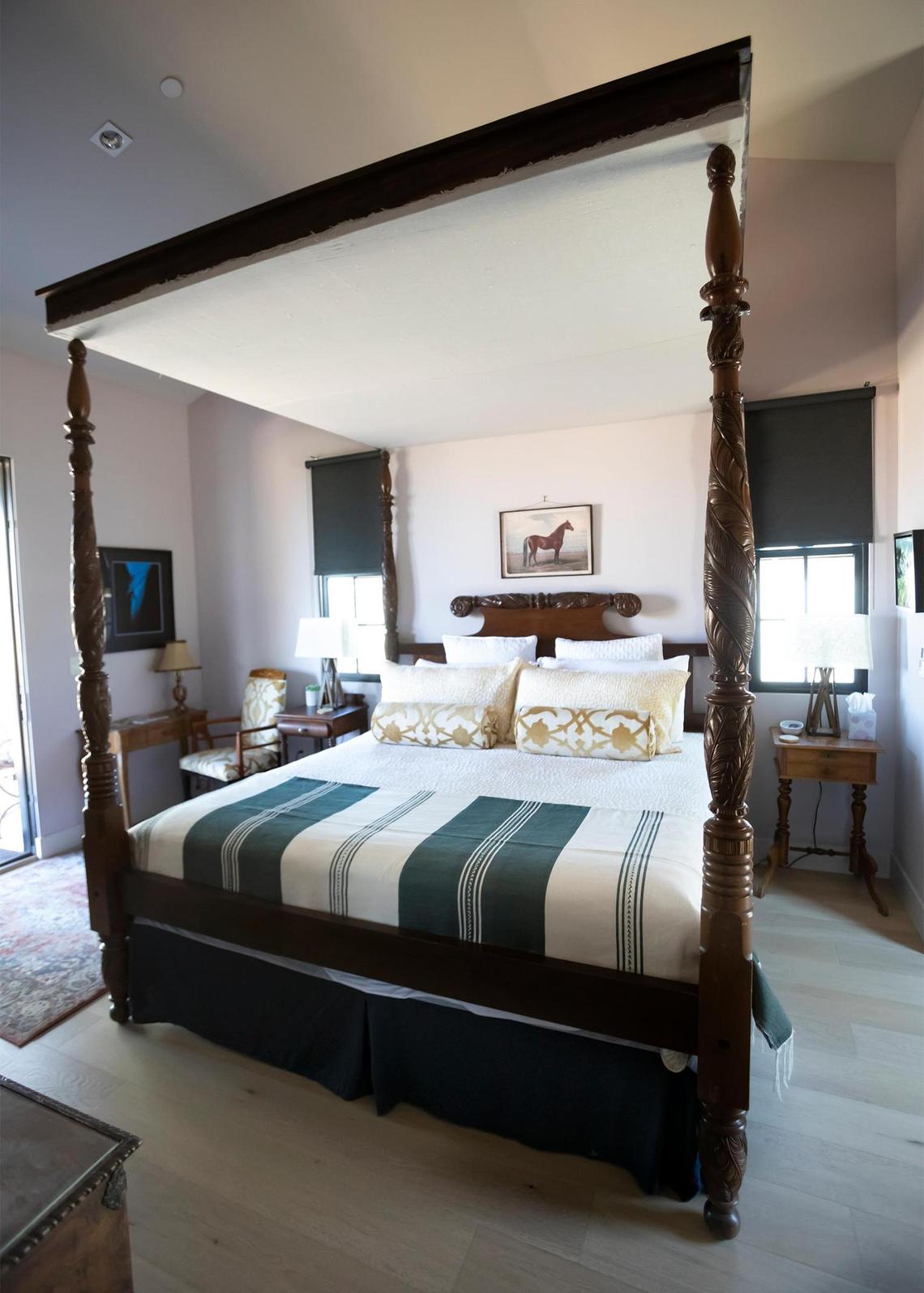 The San Miguel home of Charles Miller and Tina Gulotta-Miller features two guest suites that can be used as AirBnB vacation rentals.