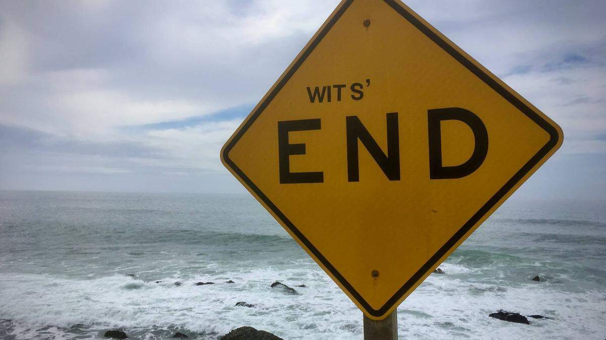 Peter Tillman spotted this modified road sign on a March 4, 2021, walk along Cambria’s Marine Terrace neighborhood.