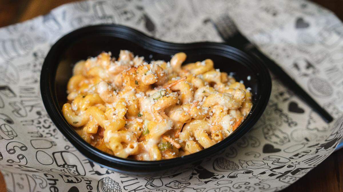 Chicken Parm Mac & Cheese is among the menu options at I Heart Mac & Cheese, which is opening its first Sacramento location in February.