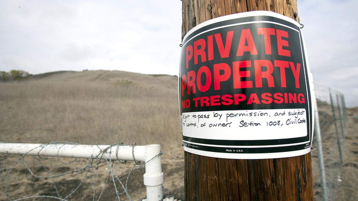 Ontario Ridge Trail Closed