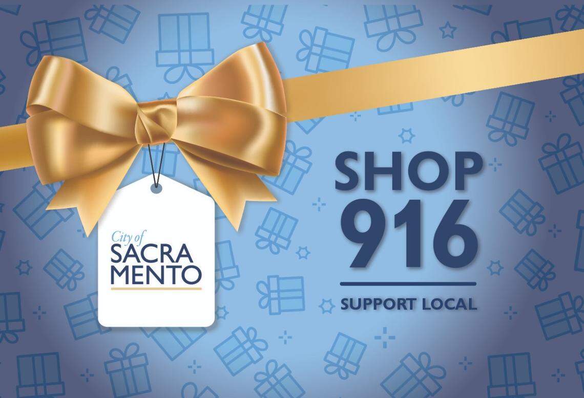 The city of Sacramento’s Shop 916 program is giving free electronic gift cards to shoppers.