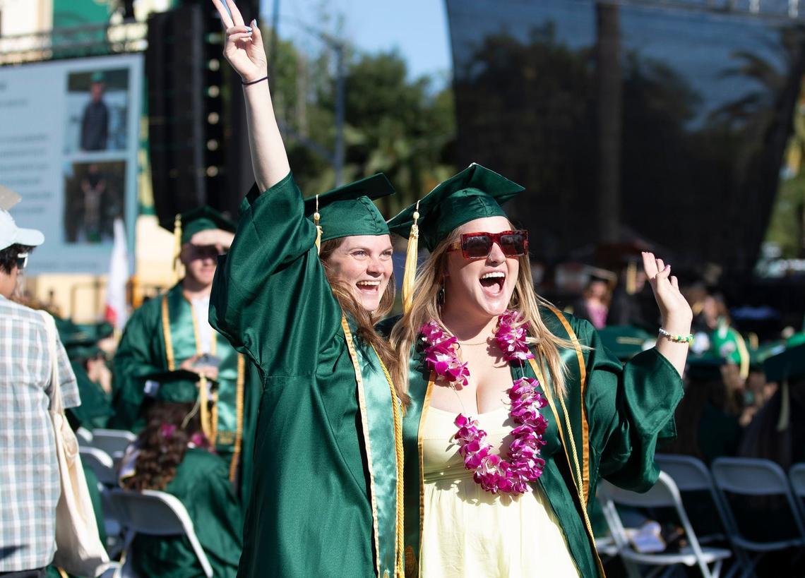 Cal Poly kicked off graduation weekend with three ceremonies on June 15, 2024. The university expects to celebrate more than 6,300 graduates throughout the weekend.