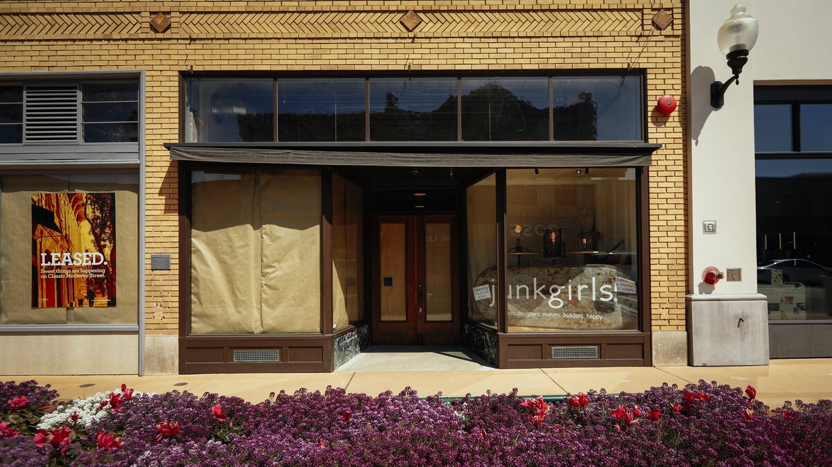 Junk Girls, a business that salvages discarded items and gives them new life, is moving from Cambria to downtown San Luis Obispo, where it will occupy a pop-up space in the old Muzio's building for the next year.
