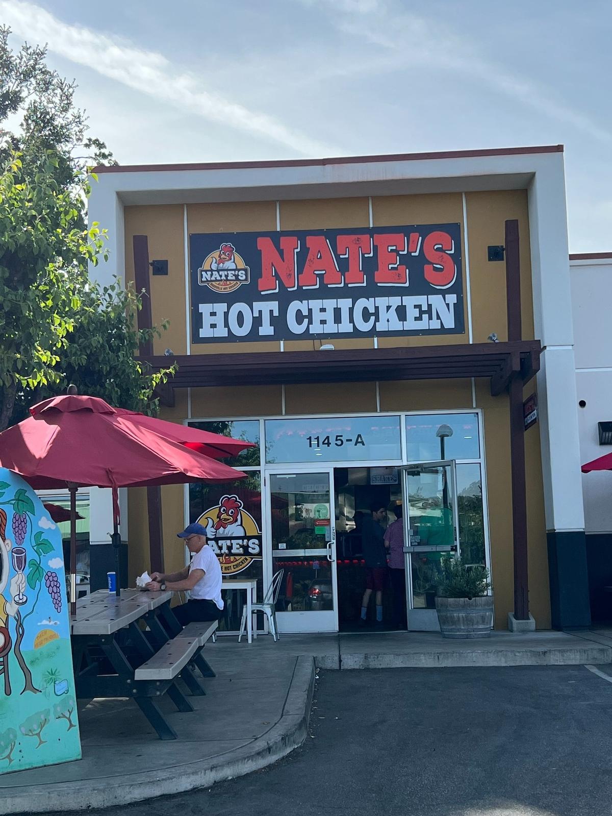 Nate’s Nashville Hot Chicken is located at 1145 24th Street in Paso Robles, California. This is the third restaurant owner Roger Sharp has launched at this location.