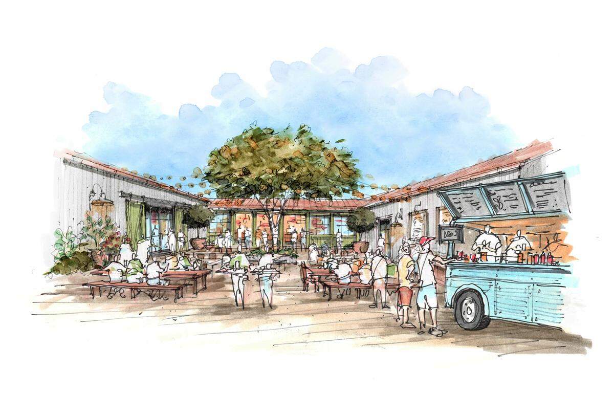 A new farm store is slated to open at Cal Poly in 2027 thanks to a $5 million pledge from leading berry brand Driscoll’s. A mock-up shows what the store is expected to look like.