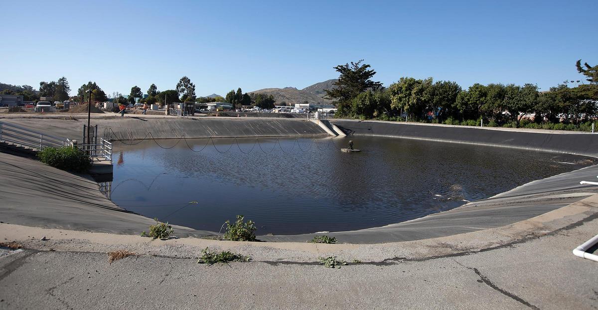 Students and scientists at Cal Poly in San Luis Obispo are studying how algae can be used to clean and treat wastewater more efficiently than other methods, such as pumping it with air or adding harsh chemicals like these types of ponds.