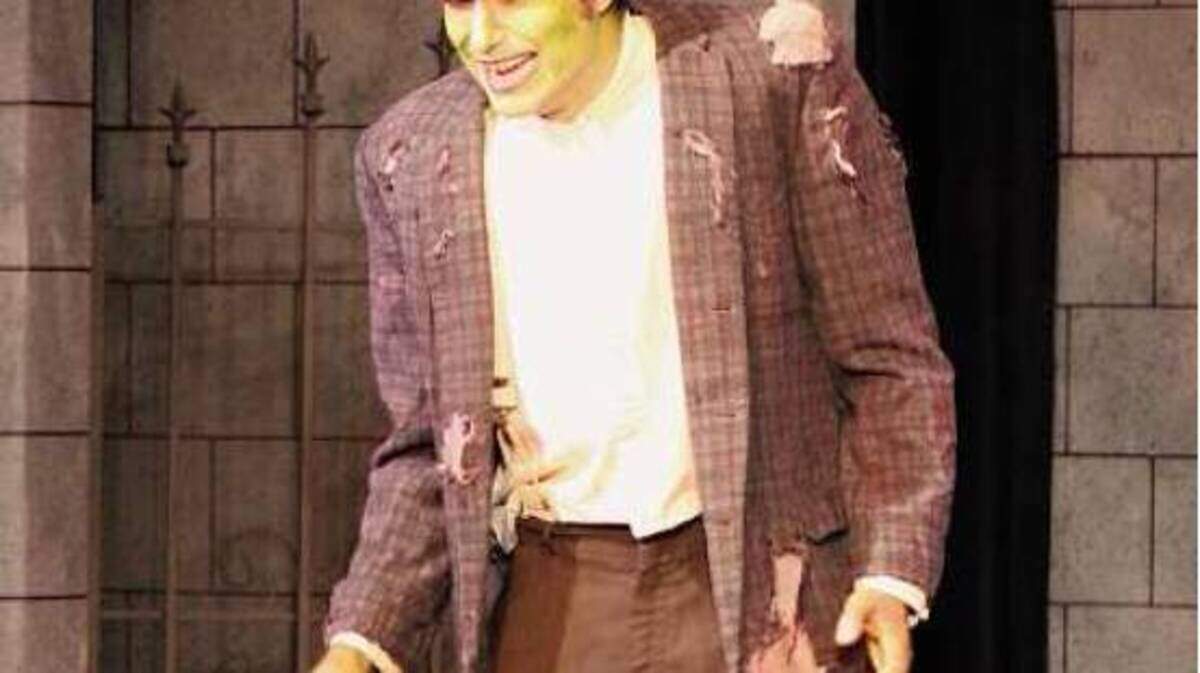 Alex Sheets plays Dr. Frankenstein’s Monster, who awakens after 15 years of sleep.