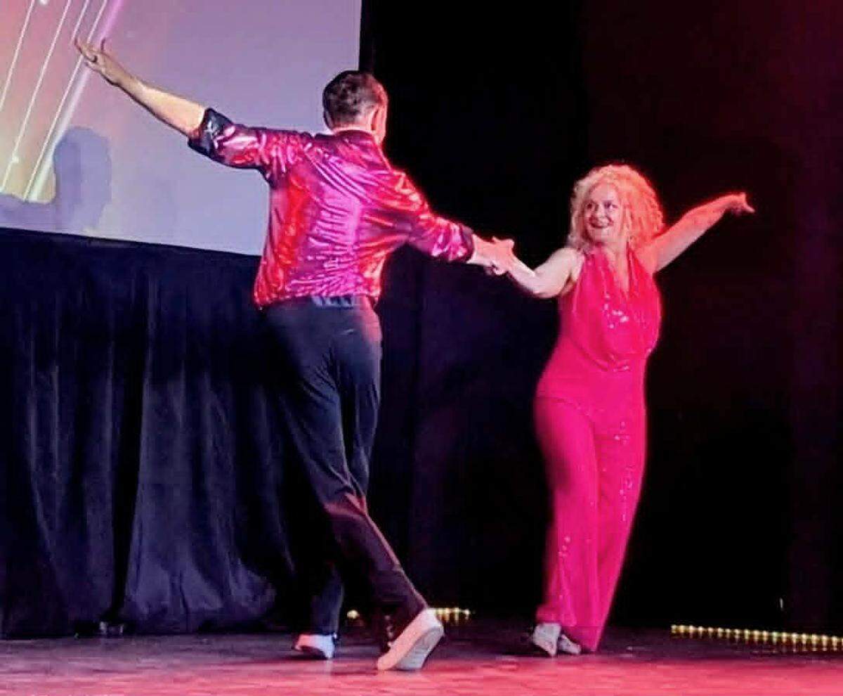 Kris Beal and Jacob Hunter perform at Lumina Alliance’s annual “Lumina Nights: Dancing With Our Stars” fundraiser in Paso Robles on May 1 and 2, 2026. The event raised more than $400,000 to support survivor services across San Luis Obispo County.
