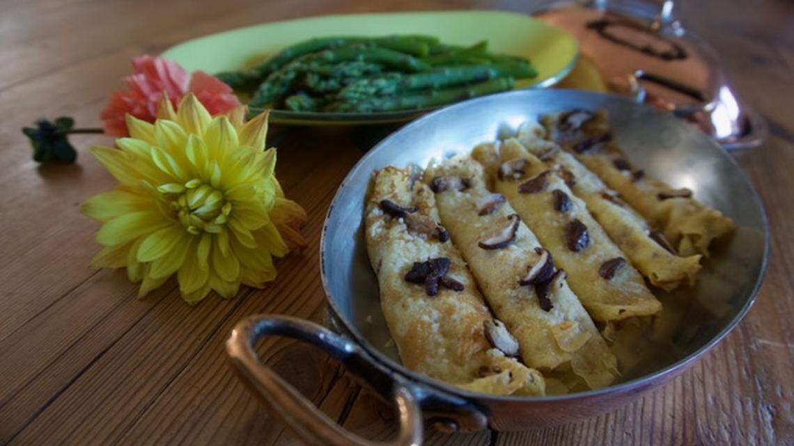 Ham and cheese crepes add flavor to Easter menu