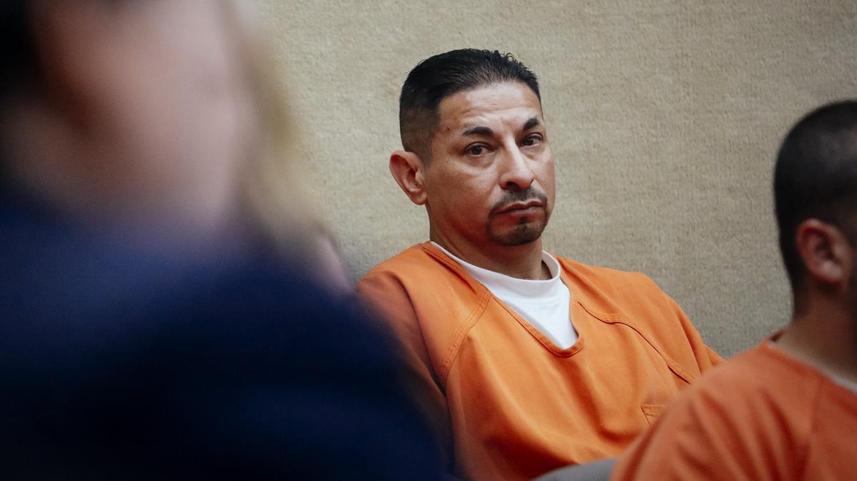 Arthur Tiofilo Rocha of Arroyo Grande, pictured here at his Aug. 6, 2018, arraignment, pleaded no contest to multiple sex crimes in two San Luis Obispo home invasions. He has been sentenced to 50 years-to-life in prison.