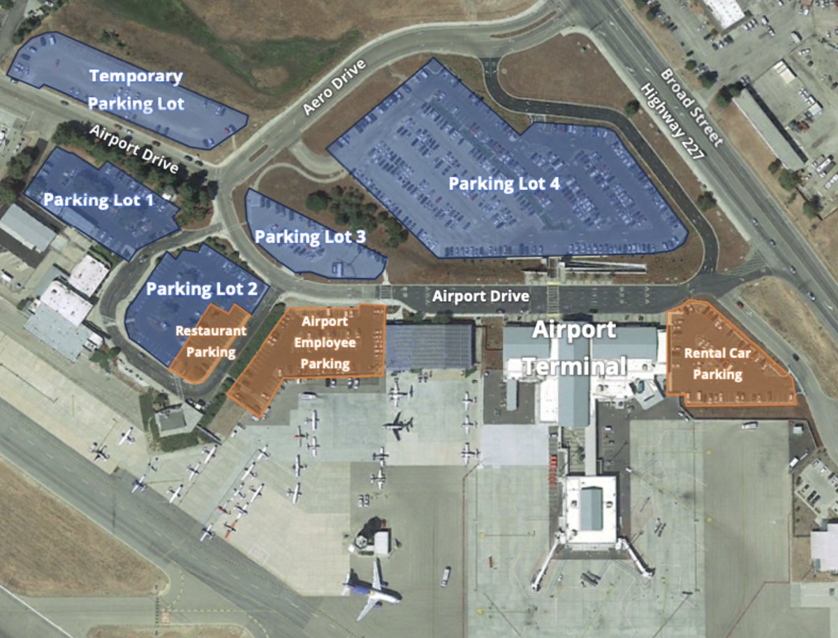 The San Luis Obispo County Regional Airport is going green this summer with the installation of a new solar-panel carport canopy system over the airport’s main passenger parking lot. A temporary parking lot will remain open during construction to reduce parking impacts.